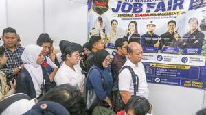 Pencari Kerja Padati Job Fair Depok 2026