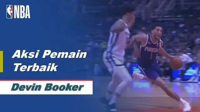 Berita Video NBA, Devin Booker Cetak 40 Poin Saat Phoenix Suns Dikalahkan Memphis Grizzlies 114-121