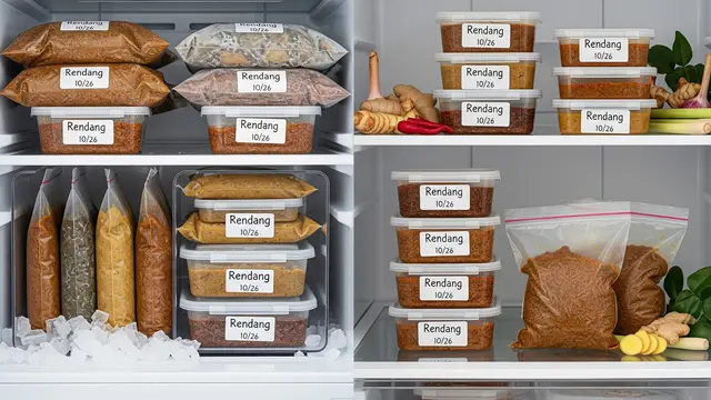 Tips Menyimpan Rendang