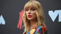 Taylor Swift di MTV VMA 2019 (Photo by Evan Agostini/Invision/AP)