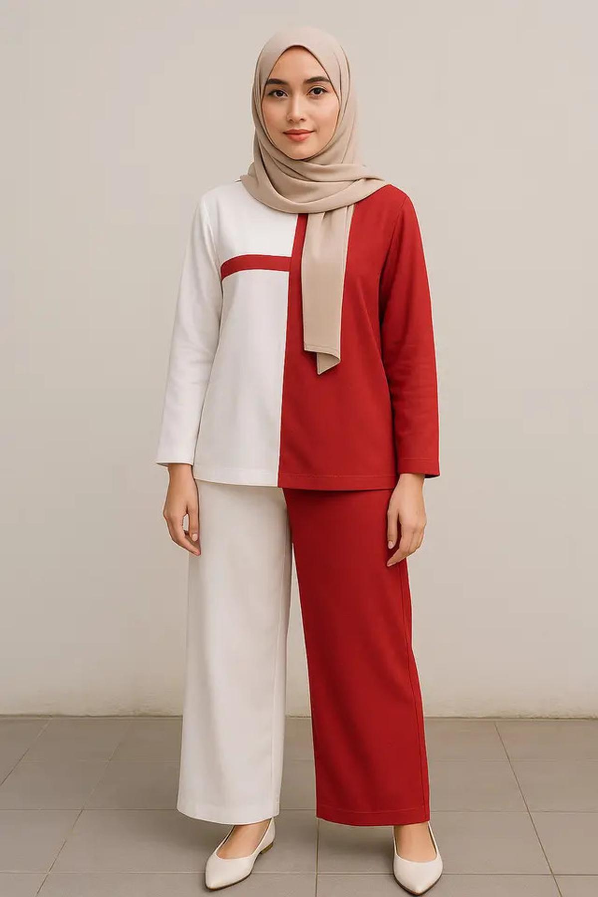 8 Inspirasi Outfit 17 Agustus Hijab, Gaya Modis untuk Rayakan HUT RI ke-80