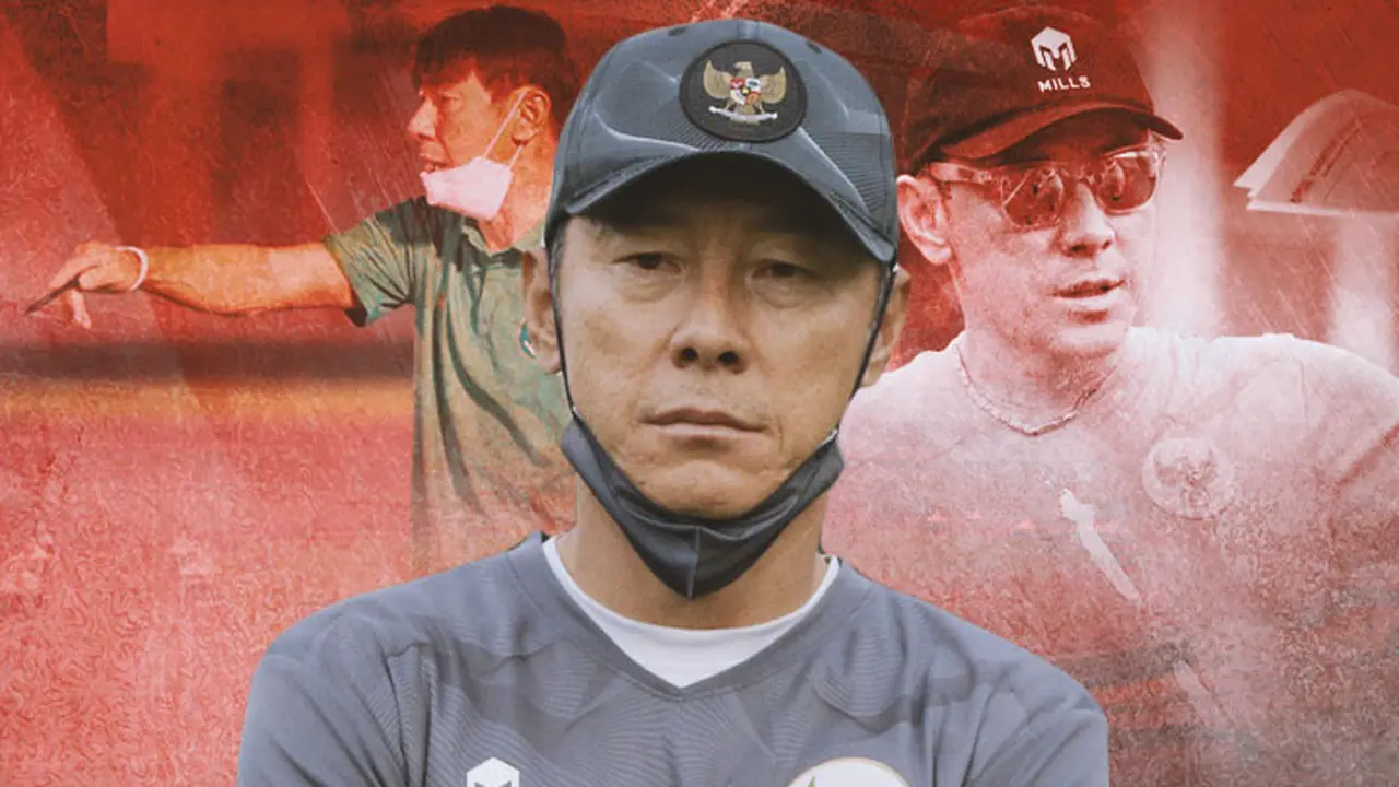 Timnas Indonesia - Ilustrasi Shin Tae-yong