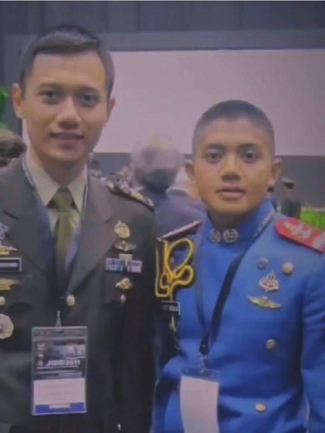 Potret Mayor Teddy dan AHY saat masih muda (Sumber: Instagram/annisayudhoyono dan Instagram/agusyudhoyono)