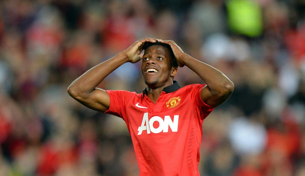 Wilfried Zaha - Zaha tercatat pernah berseragam Manchester United pada Januari 2013. Namun sayang, Zaha cuma bermain empat kali selama berseragam Manchester United dan memilih kembali ke Palace pada musim 2014/2015. (AFP/Saeed Khan)