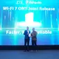 Chief Technology Officer MyRepublic Hendra Gunawan bersama General Manager of Fixed & Multimedia Product Oversea Market and Vice President, ZTE Corporation Michael Song. Credit: ZTE