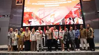 Pencatatan saham PT Platinum Wahab Nusantara Tbk, pemilik minuman Teguk di Bursa Efek Indonesia (BEI), Senin (10/7/2023). (Foto: BEI)