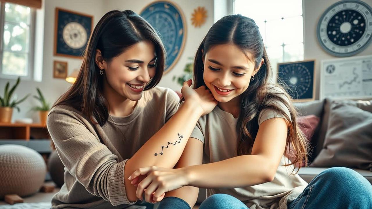 family zodiac sign tattoos