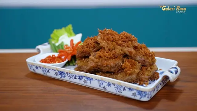 Ilustrasi daging gepuk