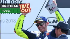 Berita video Time Out kali ini tentang Valentino Rossi yang memberi kritikan keras kepada timnya, Yamaha, setelah hasil yang diraih di MotoGP Prancis 2018.
