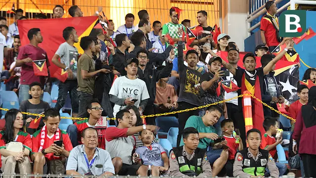 Suporter Timnas Timor Leste U-16