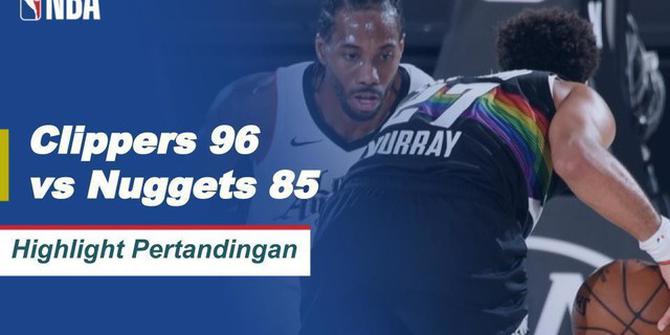VIDEO: Highlights NBA, LA Clippers Berhasil Kalahkan Denver Nuggets 96-85
