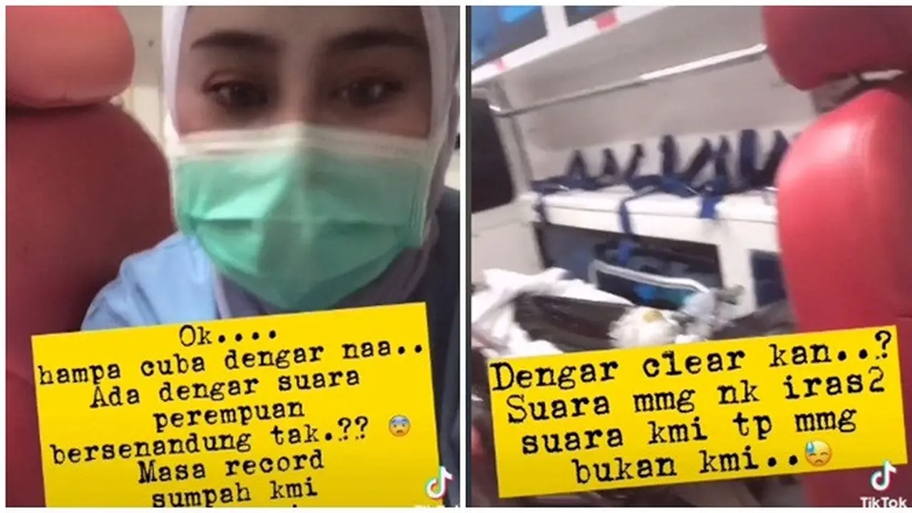 Perawat Ini Tak Sengaja Rekam Suara Wanita Lain di Ambulans, Bikin Merinding