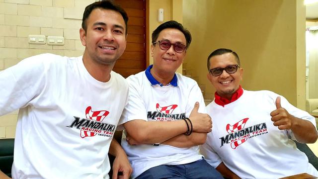 Raffi Ahmad Terlibat di Tim MotoGP Mandalika Racing Team Indonesia