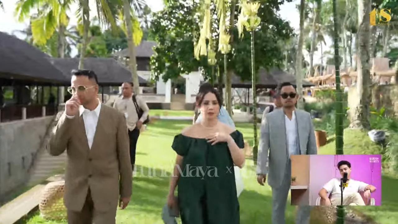 Potret Akad Nikah Luna Maya & Maxime Bouttier di Bali, Raffi Ahmad dan Irwan Mussry jadi Saksi Nikah