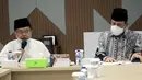 Ketua Umum Dewan Masjid Indonesia Jusuf Kalla (kiri) bertemu Kepala BNPT Komjen Pol Boy Rafli Amar di Kantor Pusat DMI, Jakarta, Jumat (4/2/2022). Pertemuan ini dalam rangka kerja sama program deradikaliasasi terorisme dengan melibatkan DMI di seluruh tingkatan wilayah Indonesia. (Foto: Istimewa)