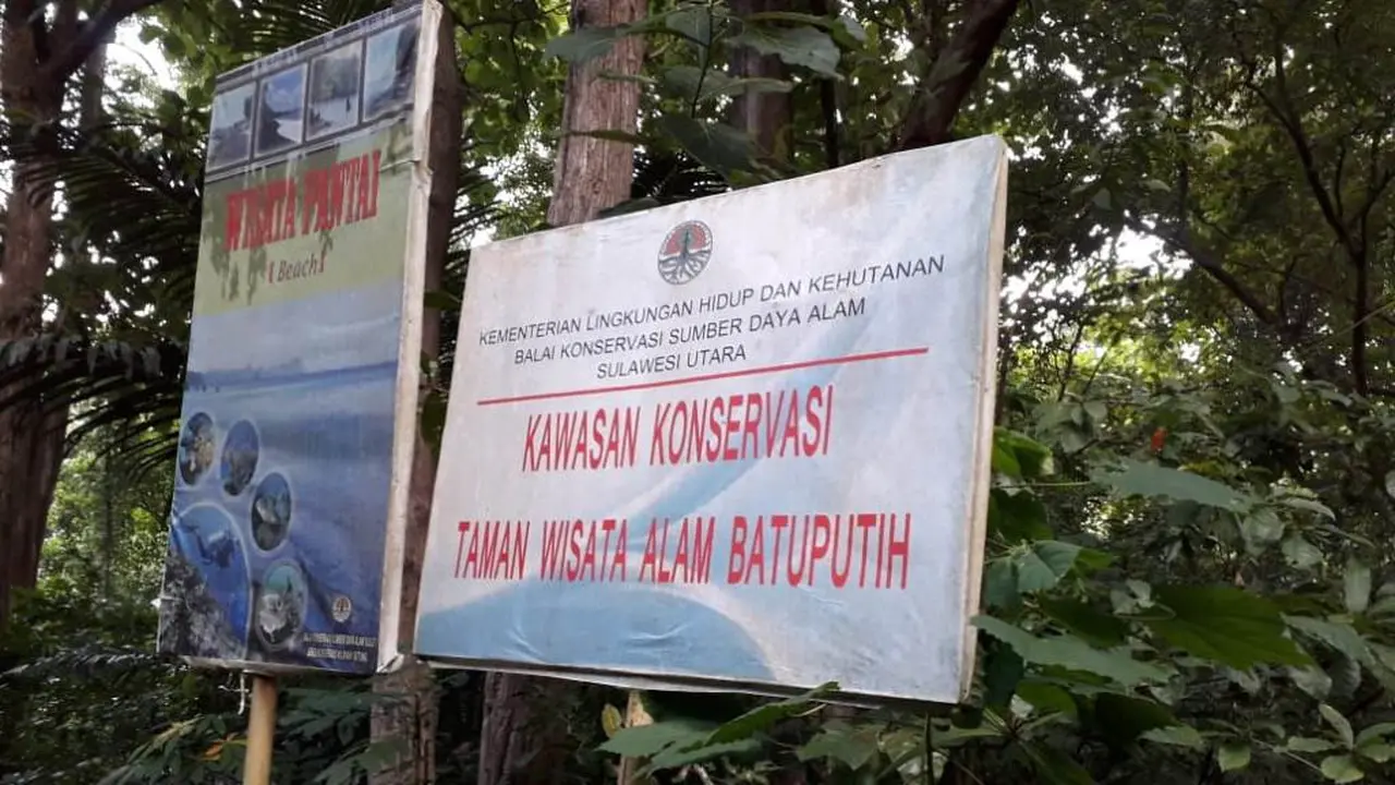 Taman Wisata Alam Batuputih di Bitung