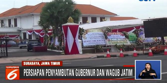 Surabaya Bersolek Sambut Gubernur dan Wakil Gubernur Jawa Timur Baru