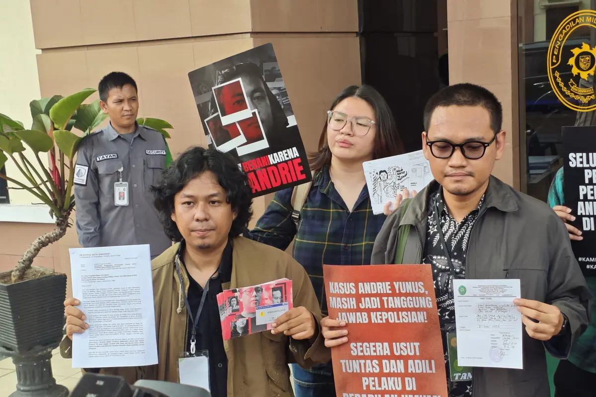 TAUD dan Kontras kirim surat permohonan penghentian perkara penyiraman Andrie Yunus ke PN Militer