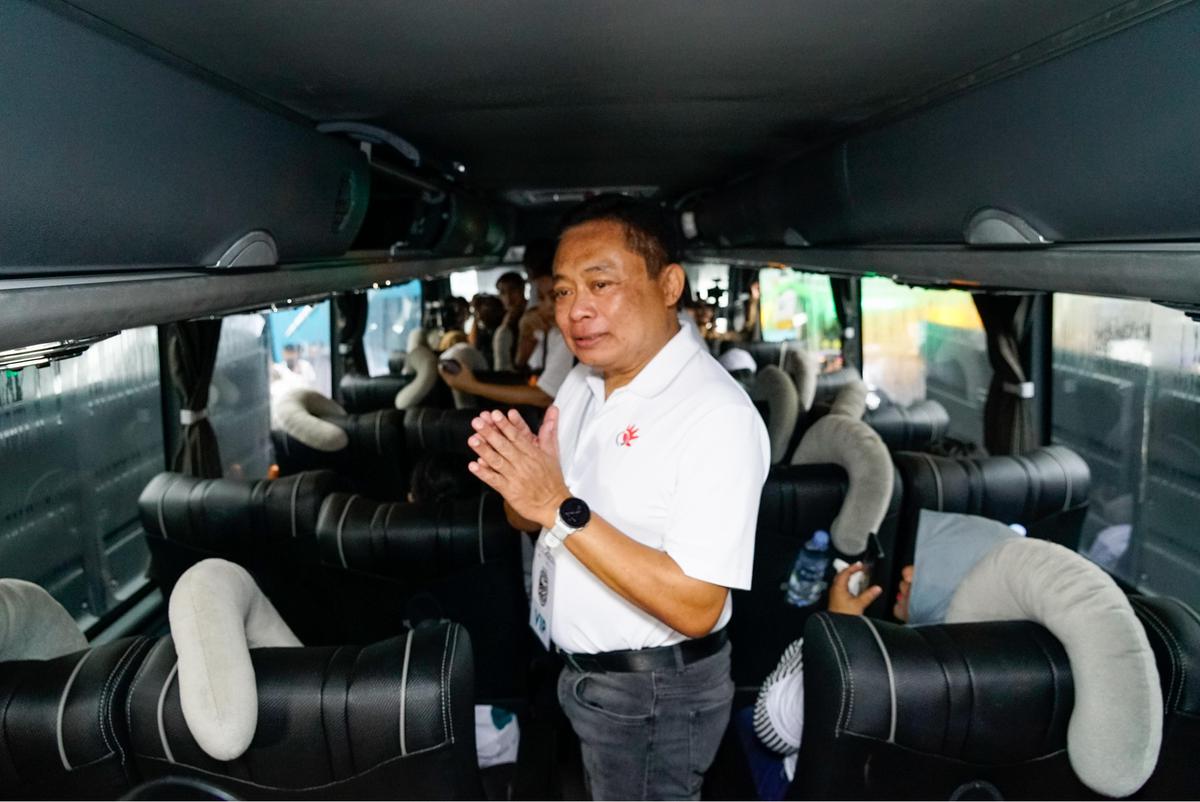 Telkom Group Lepas  Ribuan Pemudik Menuju Kampung Halaman