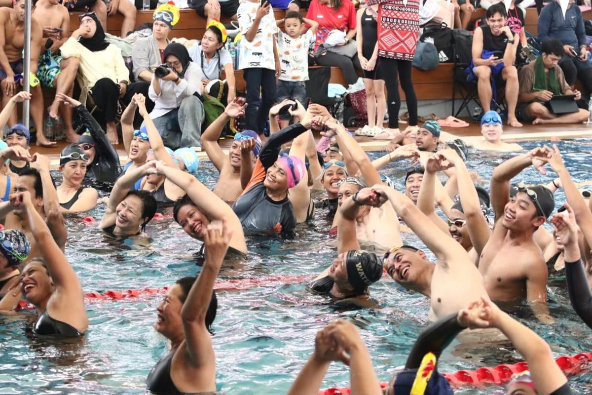 Keseruan Nika Fun Relay 2025 Memeriahkan Kolam Bintaro