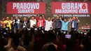 Deklarasi dukungan kepada Prabowo-Gibran disambut riuh tepukan para kader yang hadir. (Liputan6.com/Faizal Fanani)