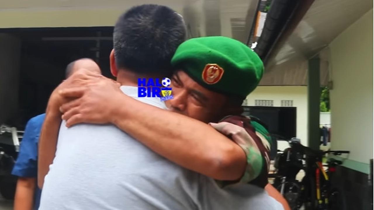 Letjen Kunto Dipeluk Prajurit TNI Berwajah Serius, Beri Satu Perintah "Protap Ketemu Gue Senyum"