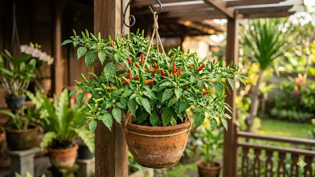 Jenis Pohon Buah Mini di Pot Gantung