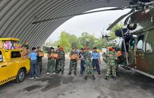 Helikopter Caracal TNI AU Salurkan 2,2 Ton Bantuan untuk Korban Bencana di Sibolga