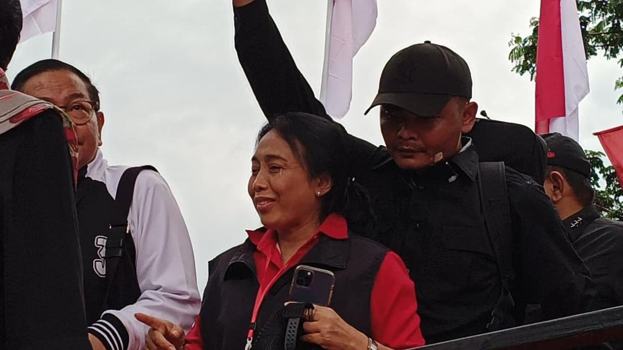 Digandeng Pramono Anung, Megawati Dampingi Ganjar-Mahfud Hajatan Rakyat di Banyuwangi