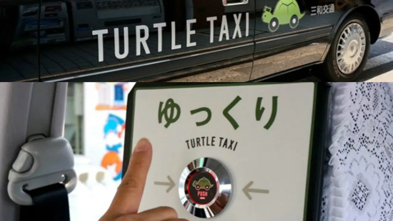 Di Jepang, Ada Taksi yang Jalannya Kayak 'Kura-kura'