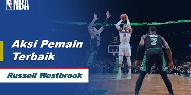 VIDEO: Russell Westbrook Bawa Houston Rockets Menang Atas Boston Celtics 111-110