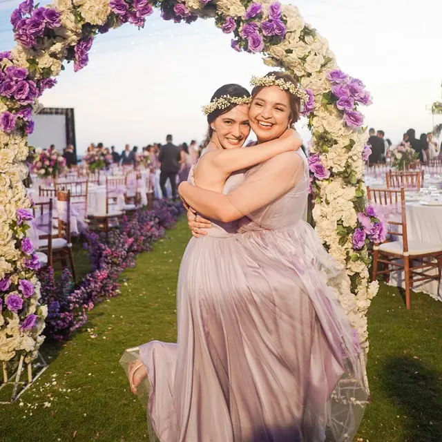 6 Potret Shandy Aulia Jadi Bridesmaid di Pernikahan Sahabat, 16 Tahun Berteman
