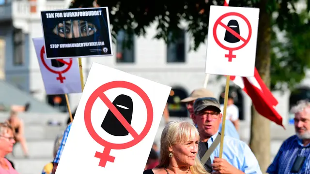 Perempuan Denmark Melawan Larangan Cadar