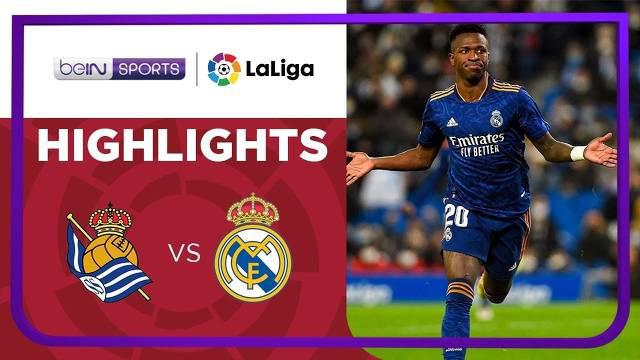berita video highlights Liga Spanyol, Real Madrid kalahkan Real Sociedad 2-0, Minggu (5/12/21)