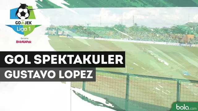 Gustavo Lopez mencetak gol spektakuler saat PS Tira tundukkan Bali United dengan skor 2-1.