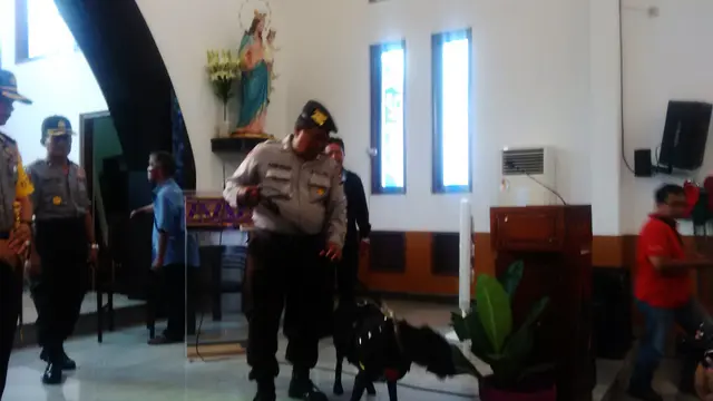Pengamanan perayaan Natal dan Tahun Baru