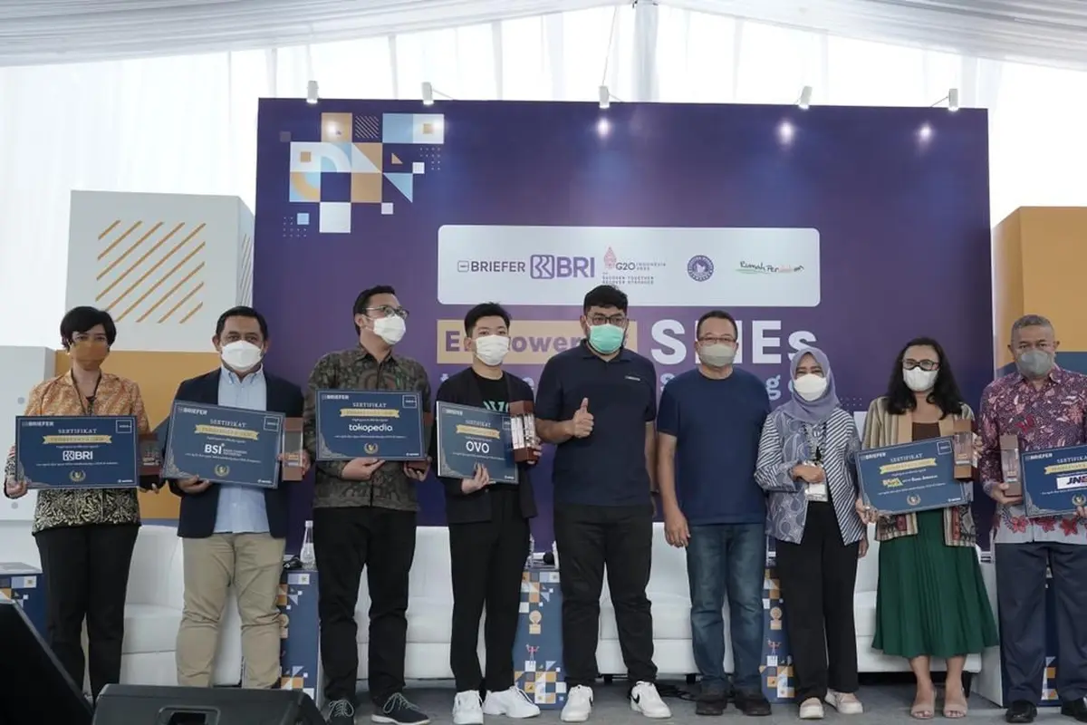 Briefer, IGICO Advisory dan Rumah Perubahan beri penghargaan pada 10 brand yang konsisten memberdayakan pelaku usaha kecil dan menengah (UKM).