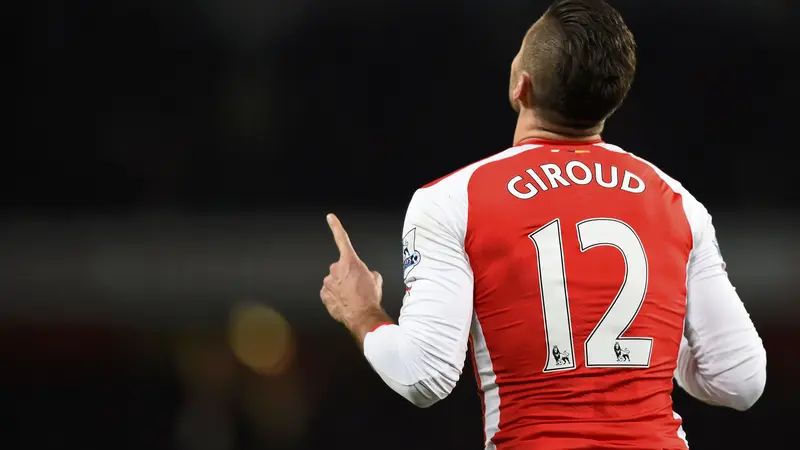 Selebrasi Olivier Giroud