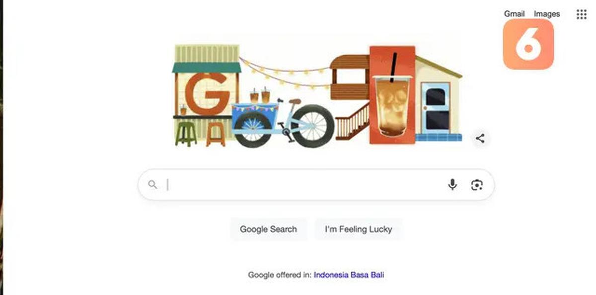 Kenapa Ada Kopi Susu Gula Aren di Google Doodle Hari Ini?