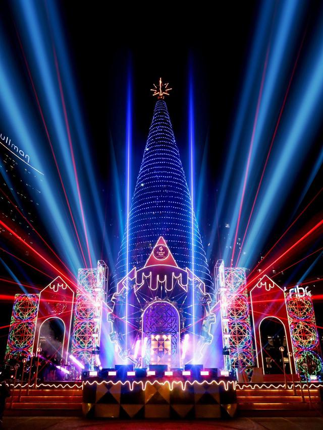 Suasana kemeriahan di Central Park dan Neo Soho saat Natal dan Tahun Baru