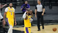LeBron James membawa Lakers mengalahkan Spurs di laga NBA (AP)