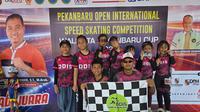 Dinamo Deli Inline Skate mengikuti Pekanbaru Open International Speed Skating Competition Piala Wali Kota Pekanbaru di Sport Center Tenayan Raya, 3-5 April 2026. (Istimewa)