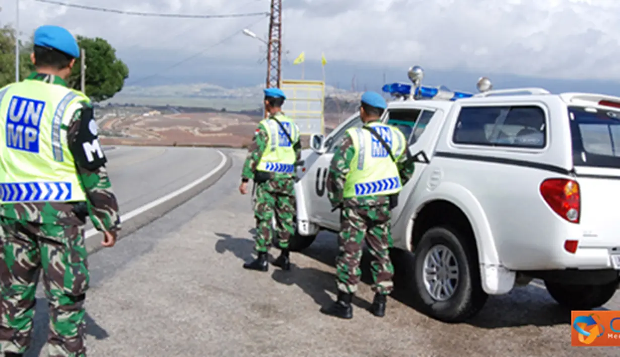 Citizen6, Lebanon: Dengan adanya pemantauan dan pemeriksaan atau Check Point oleh prajurit-prajurit POM TNI, diharapkan para pengemudi atau pengendara UNIFIL dapat lebih berhati-hati. (Pengirim: Badarudin Bakri)