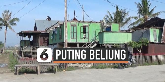 VIDEO: Rekaman Puting Beliung Terjang Kabupaten Sidrap