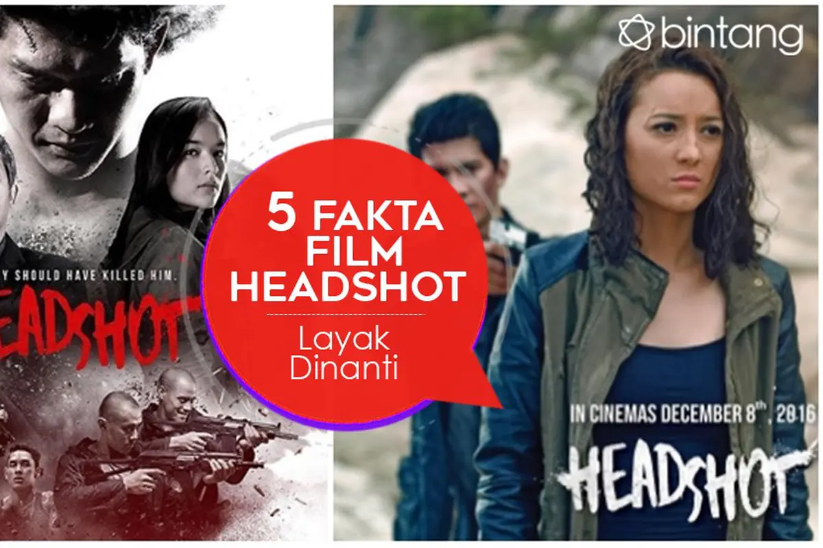 [Bintang] 5 Fakta Film Headshot Layak Dinanti