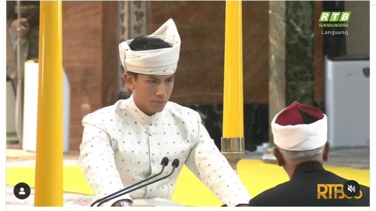 Pangeran Abdul Mateen Sah Jadi Suami Anisha Rosnah