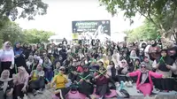 Kampanye Jaga Kesehatan, Amanah Ajak Ratusan Wanita Aceh Pound Fit