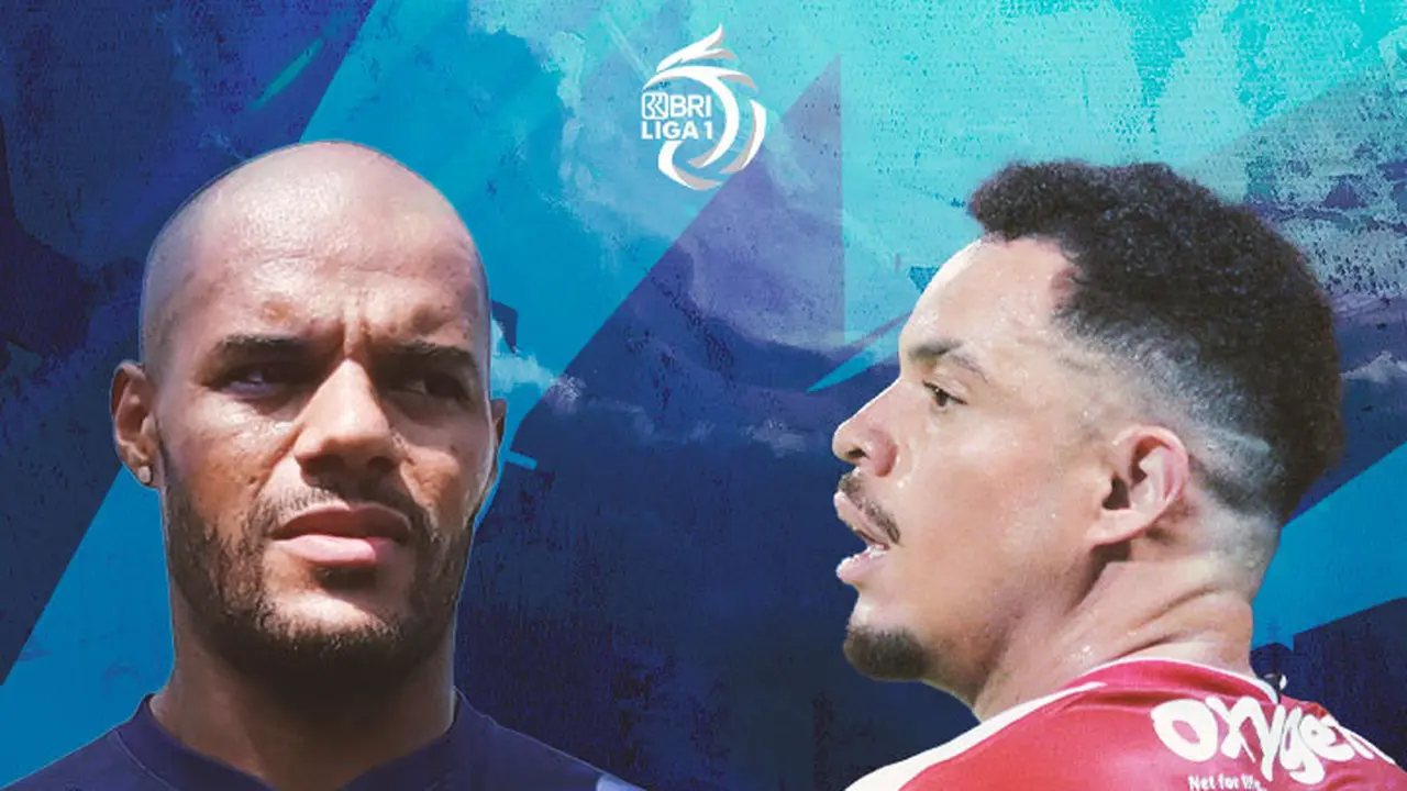 Liga 1 - Duel Striker - Persib Bandung Vs Madura United