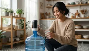 Tak Perlu Angkat Galon Lagi, Pompa Galon Elektrik Bikin Aktivitas Minum Lebih Praktis