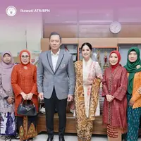 Sebagai istri, Annisa Pohan setia mendampingi AHY bertugas sebagai Menteri ATR/BPN. [@annisayudhoyono].